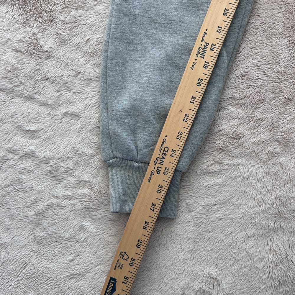 YeoKou Sherpa Lined Cotton Fleece Jogger Sweatpants, Grey, Medium - Picture 2 of 8
